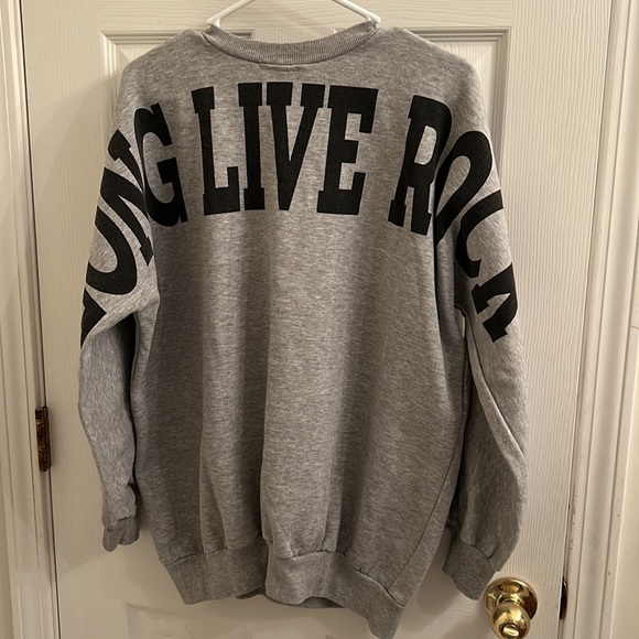 Vtg Rock & Roll Hall of Fame 90s Single StitchLong Live Rock” Spirit Sweatshirt - Picture 5 of 8